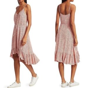 Women's Spaghetti Strap Ruffle Hem Dress